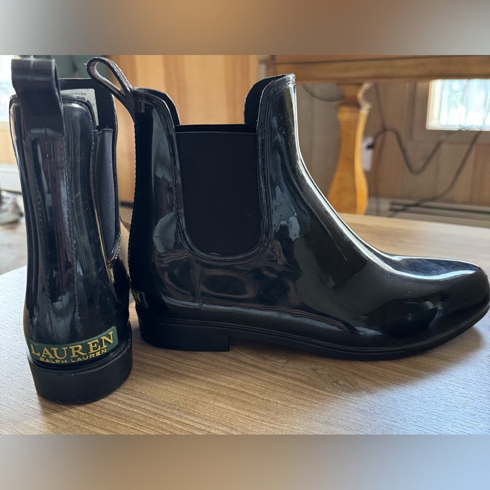 Ralph Lauren Lauren Tally Short rain boots size 11